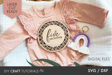 Load image into Gallery viewer, Rattan Baby Milestone SVG Bundle