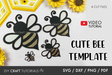 Load image into Gallery viewer, Bee SVG