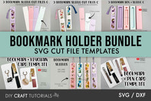 Load image into Gallery viewer, Bookmark Holder SVG Bundle
