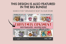Load image into Gallery viewer, Acrylic Ornament Gift Box SVG