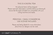 Load image into Gallery viewer, Bookmark Sleeve SVG 1