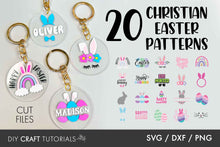 Load image into Gallery viewer, Easter Keychain Patterns