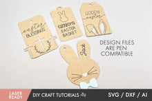 Load image into Gallery viewer, Easter Tag SVG