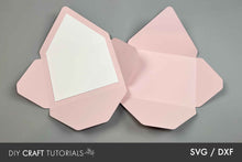 Load image into Gallery viewer, Euro Flap Envelope SVG Templates - 8 Sizes