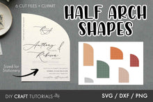 Load image into Gallery viewer, Half Arch SVG
