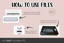 Load image into Gallery viewer, Hair Bow Template - Classic Bow