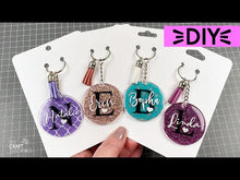Load and play video in Gallery viewer, Keychain Display Card SVG