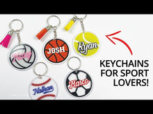 Load and play video in Gallery viewer, Sport Keychain SVG