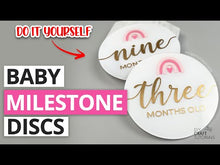 Load and play video in Gallery viewer, Baby Milestone Disc SVG - Set 7