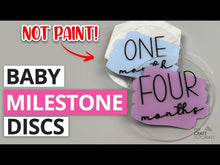 Load and play video in Gallery viewer, Baby Milestone Disc SVG - Set 9