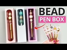 Load and play video in Gallery viewer, Beaded Pen Display Box Template