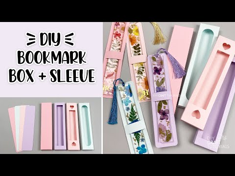 Bookmark Sleeve SVG 1 – DIY Craft Tutorials