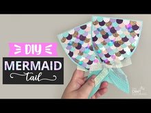 Load and play video in Gallery viewer, Mermaid Tail Template
