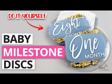 Load and play video in Gallery viewer, Baby Milestone Disc SVG