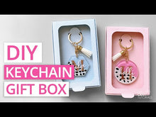Load and play video in Gallery viewer, Wristlet Keychain Box SVG