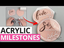 Load and play video in Gallery viewer, Monthly Milestone Disc SVG - Set 16