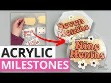 Load and play video in Gallery viewer, Monthly Milestone Disc SVG - Set 18