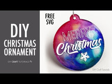 Load and play video in Gallery viewer, Merry Christmas SVG