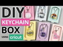 Load and play video in Gallery viewer, Keychain Display Box SVG