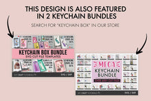 Load image into Gallery viewer, Rectangle Keychain Box SVG