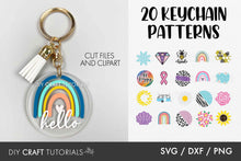 Load image into Gallery viewer, Keychain SVG Bundle - Set 4
