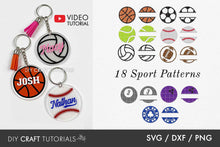 Load image into Gallery viewer, Keychain SVG Bundle - Set 1