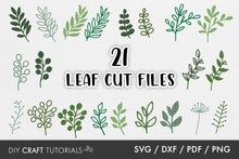 Load image into Gallery viewer, SVG Bundle - Butterflies, Bees, Flowers and Leaves