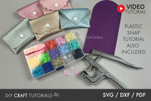 Load image into Gallery viewer, Faux Leather Purse SVG