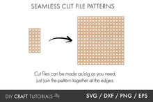 Load image into Gallery viewer, 5 Rattan Cane Seamless Patterns