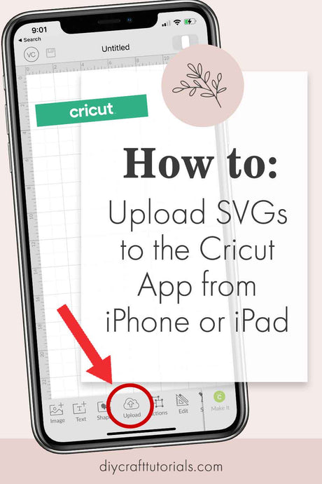 How to Upload SVG files to Cricut from an iPhone or iPad