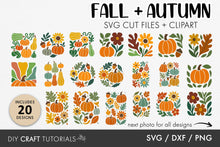 Load image into Gallery viewer, Fall and Autumn Pumpkin SVG
