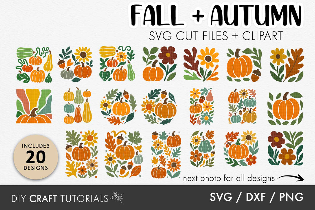 Fall and Autumn Pumpkin SVG