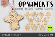 Load image into Gallery viewer, Angel Ornament SVG
