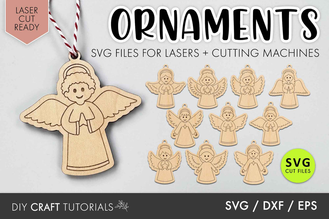 Angel Ornament SVG