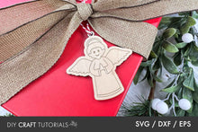 Load image into Gallery viewer, Angel Ornament SVG
