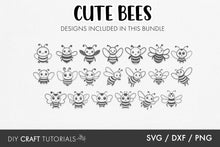Load image into Gallery viewer, Cute Bee SVG Bundle
