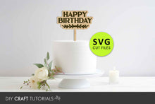 Load image into Gallery viewer, Birthday Quote SVG
