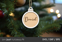 Load image into Gallery viewer, Blank Ornament SVG
