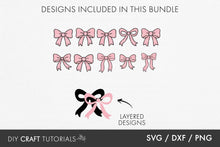 Load image into Gallery viewer, Ribbon Bow SVG
