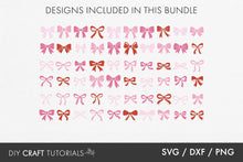Load image into Gallery viewer, Coquette Bows SVG
