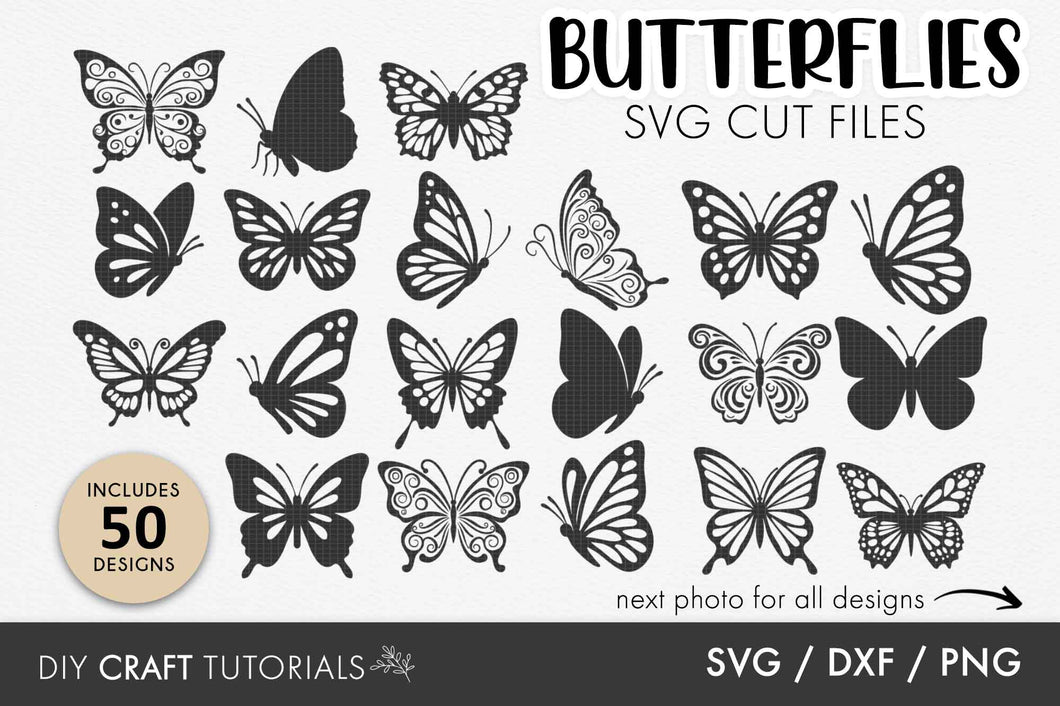 Butterfly Silhouette SVG