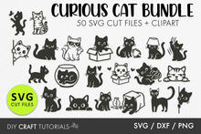 Load image into Gallery viewer, Curious Cat SVG

