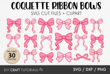 Load image into Gallery viewer, Coquette Bow SVG
