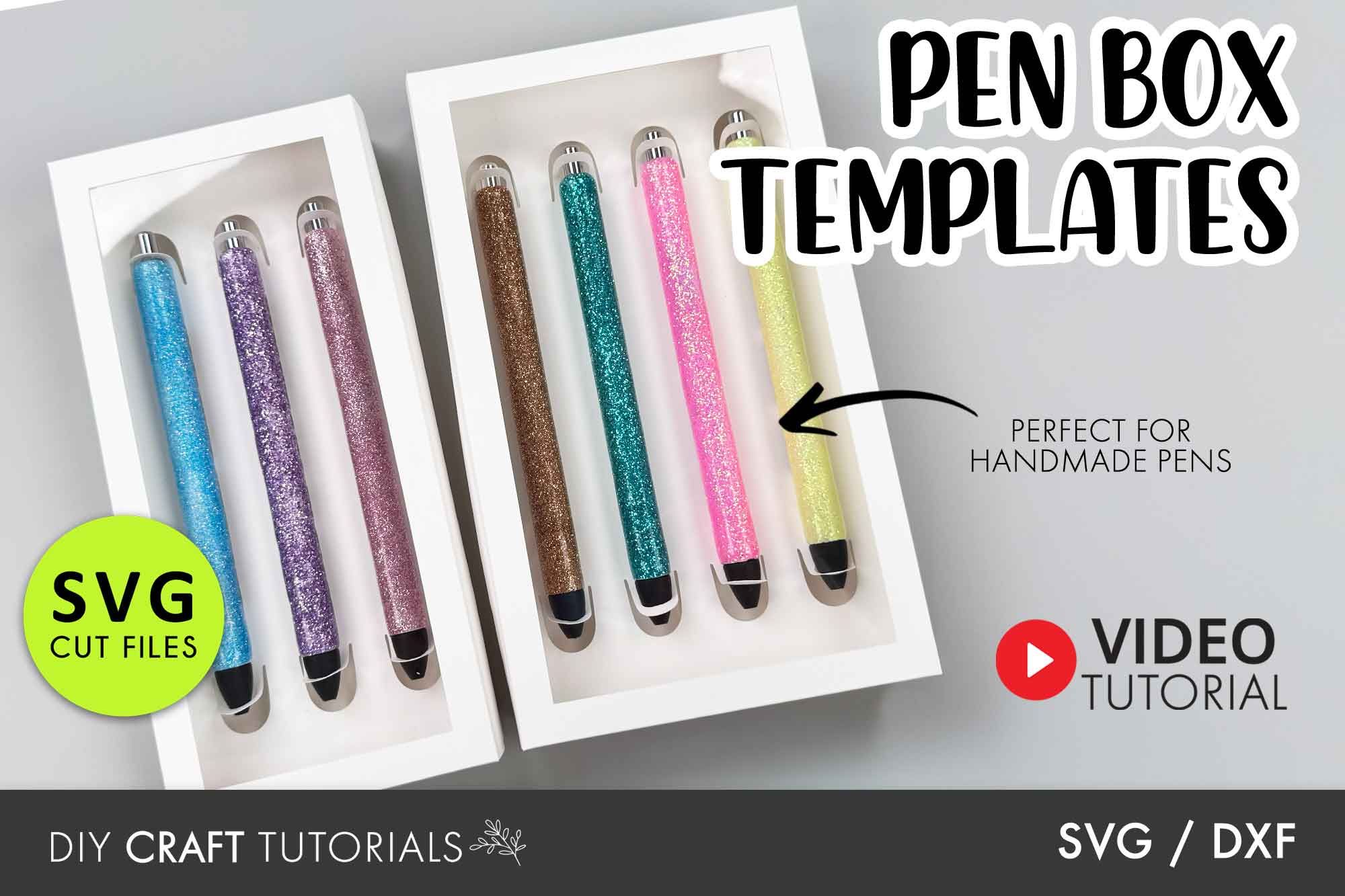 Epoxy Pen Box Template