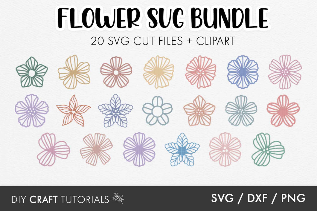 Flower SVG Bundle