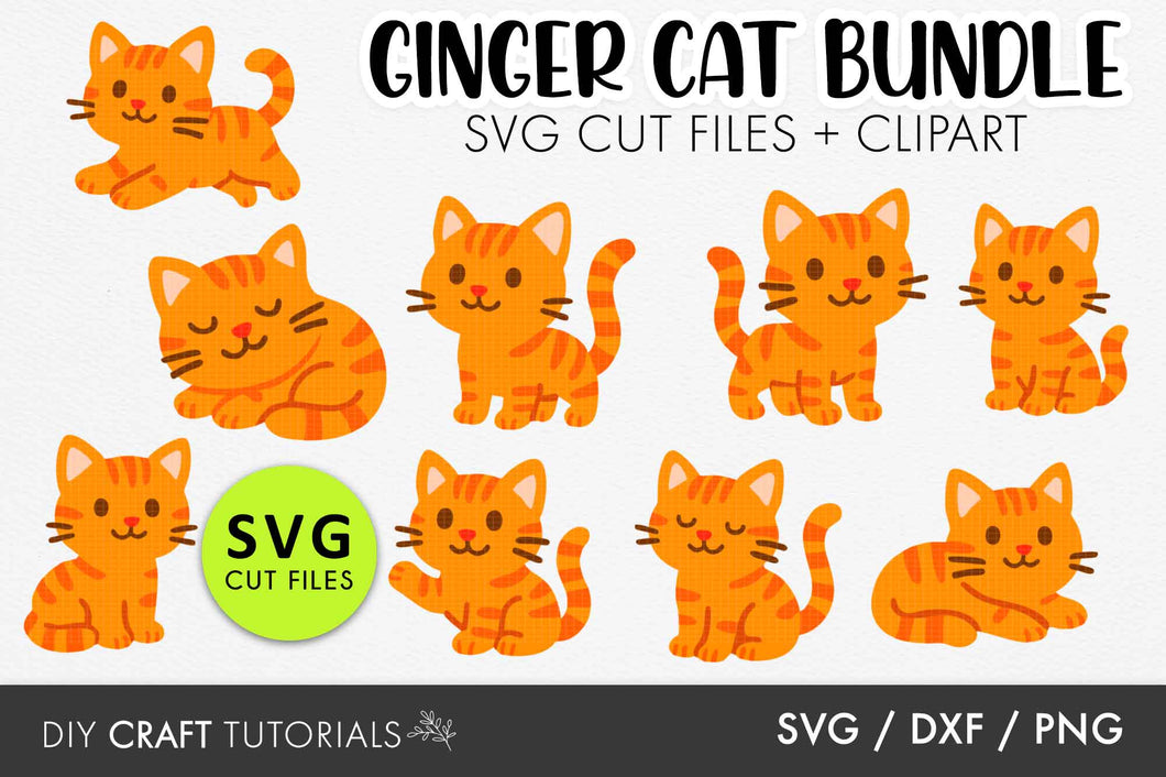 Ginger Cat SVG