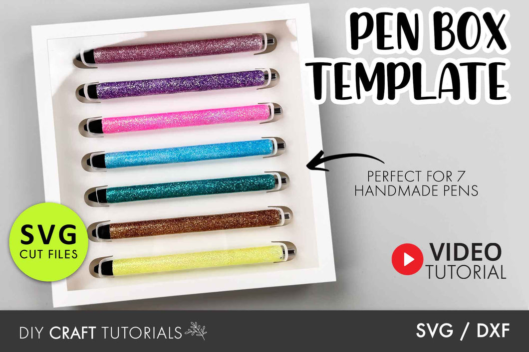 Pen Box Template