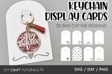 Load image into Gallery viewer, Heart Keychain Display Card
