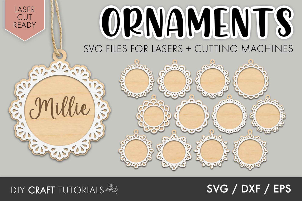 Lace Ornament SVG