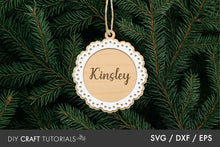 Load image into Gallery viewer, Lace Ornament SVG
